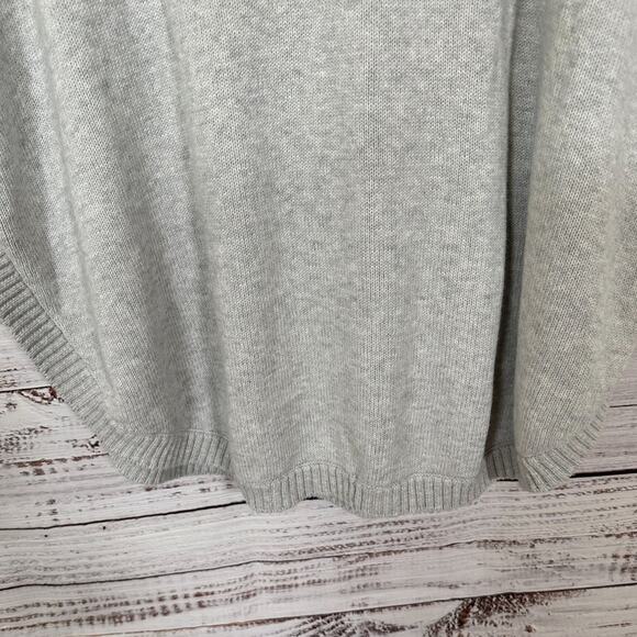 Cabi 3003 Gray Cable Knit Poncho Sweater, EUC, Size XS, MSRP $139 - Picture 9 of 12